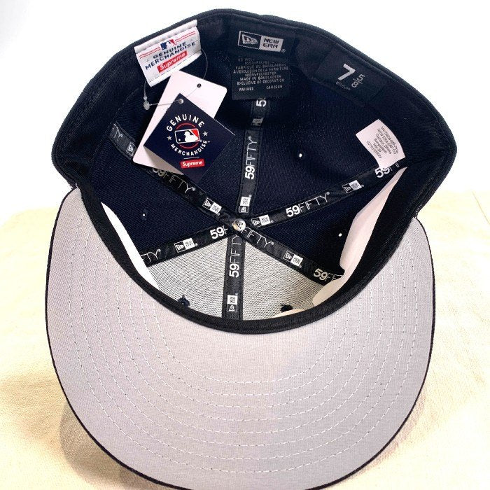 SUPREME シュプリーム 24SS New Era ニューエラ MLB Teams Box Logo NY ヤンキース ボックスロゴ キャップ ネイビー Size 7 5/8(60.6cm) 福生店