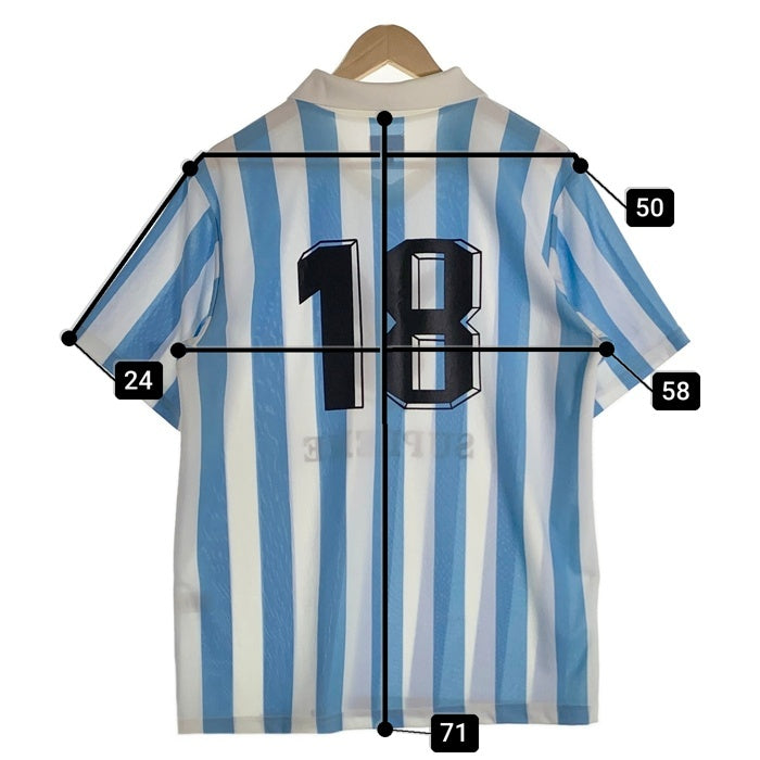SUPREME シュプリーム 18SS PLAYBOY プレイボーイ Soccer Jersey サッカージャージー ゲームシャツ ホワイト ライトブルー Size M 福生店
