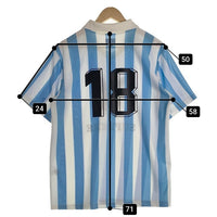 SUPREME シュプリーム 18SS PLAYBOY プレイボーイ Soccer Jersey サッカージャージー ゲームシャツ ホワイト ライトブルー Size M 福生店