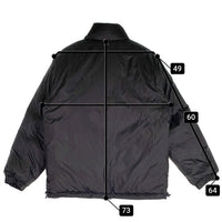 COACH コーチ リバーシブル シェルパ シグネチャー ダウンジャケット ベージュ ブラック CE338 Size L 福生店