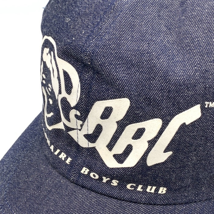 Billionaire Boys Club ビリオネアボーイズクラブクラブ BBC DENIM CAP デニムキャップ インディゴ 初期 日本製 Size L 福生店