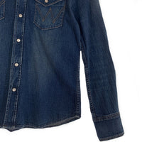 Wrangler ラングラー nano・universe ナノユニバース 別注 ウエスタン デニムシャツ ライトブルー S9102 Size L 福生店