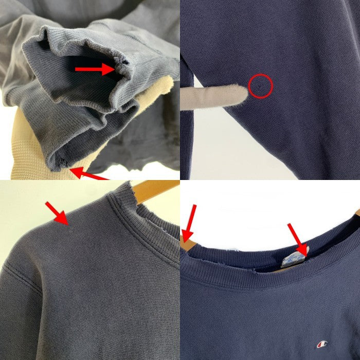 90's Champion チャンピオン REVERSE WEAVE リバースウィーブ プルオーバー スウェット ネイビー USA製 Size M 福生店