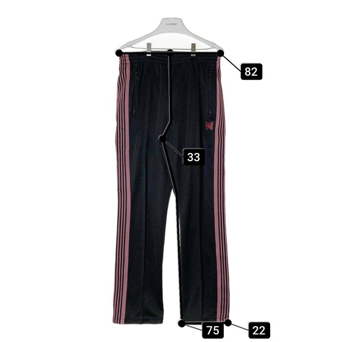 NEEDLES ニードルズ LQ230 22AW Narrow Track Pant Poly Smooth ナロー トラックパンツ ジャージ  ブラック sizeM 瑞穂店