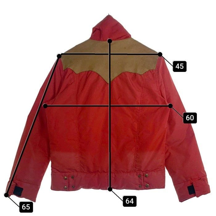 Rocky Mountain Featherbed ロッキーマウンテンフェザーヘッド GORE-TEX DOWN JACKET ゴアテックス ダウンジャケット レッド USA製 Size 42 福生店