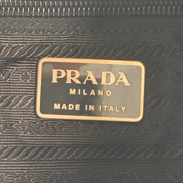PRADA プラダ B2811 テスート ナイロン バックパック リュック ブラック エナメル 福生店
