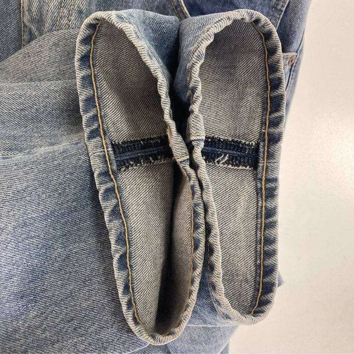 DESCENDANT ディセンダント 1995 Wide ダメージ加工 デニムパンツ ライトインディゴ size2 瑞穂店
