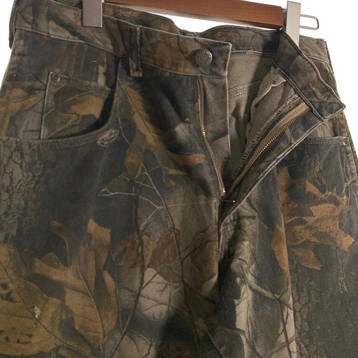 Wrangler ラングラー REALTREE リアルツリー ダブルニー 5ポケットパンツ カモフラージュ Size 32×32 福生店