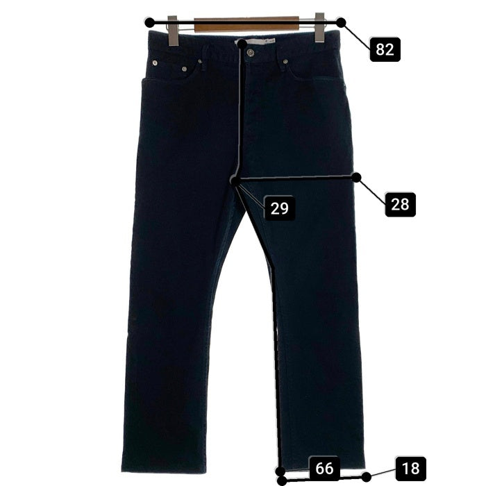 nonnative ノンネイティブ DWELLER 5P JEANS CLASSIC FIT KATSURAGI STRETCH for Pilgrim 5ポケット テーパードストレッチパンツ ジーンズ ネイビー NN-P3482 Size 2 福生店