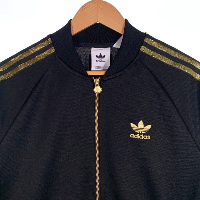 adidas アディダス SST 24K TRACK JACKET トラックジャケット ブラック ゴールド GK0658 Size JP M 福生店