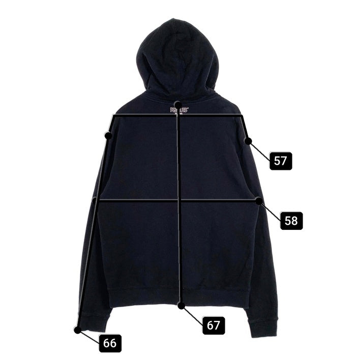 KITH キス 23AW PEANUTS スヌーピー ボックスロゴ プルオーバースウェットパーカー ブラック Size M 福生店