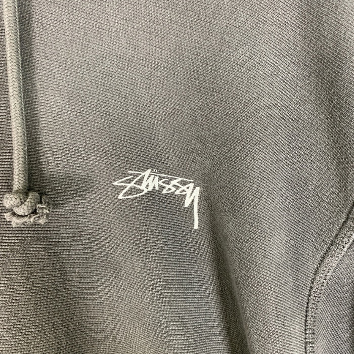 STUSSY ステューシー プルオーバースウェットパーカー ピグメントダイ フェードブラック R4000PIG23 Size L 福生店