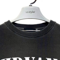 GOOD ROCK SPEED NIRVANA ニルヴァーナ NEVERMIND ガーメントダイ スウェットトレーナー グレー sizeF 瑞穂店