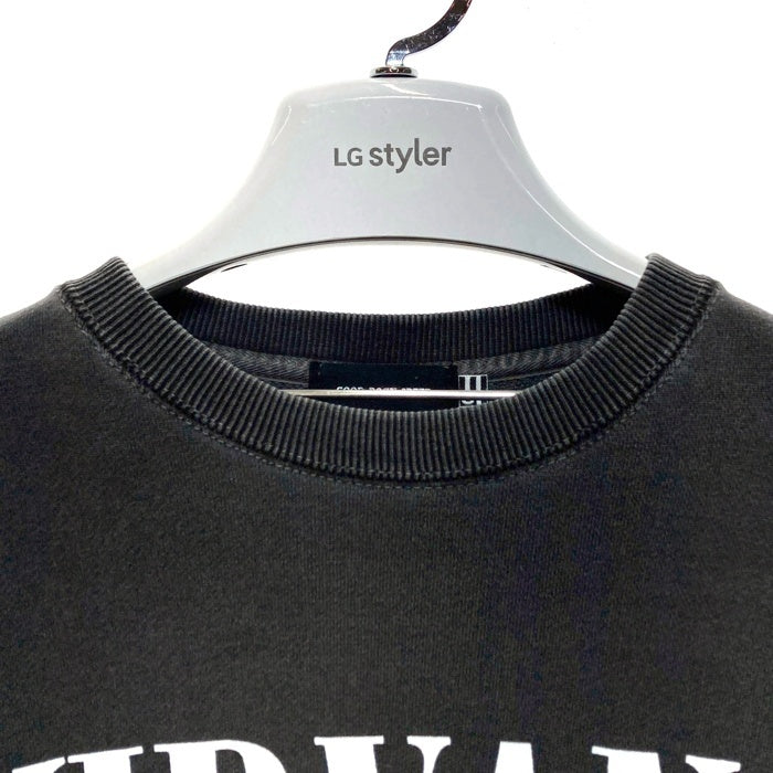 GOOD ROCK SPEED NIRVANA ニルヴァーナ NEVERMIND ガーメントダイ スウェットトレーナー グレー sizeF 瑞穂店