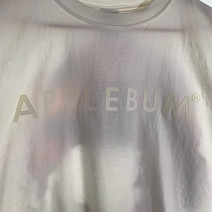 APPLEBUM アップルバム WORM MULTI COLOR T-SHIRT プリントTシャツ ホワイト Size M 福生店