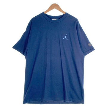 90's NIKE ナイキ JUMPMAN JORDAN ジャンプマン刺繡 Tシャツ ネイビー USA製 デッドストック Size L 福生店