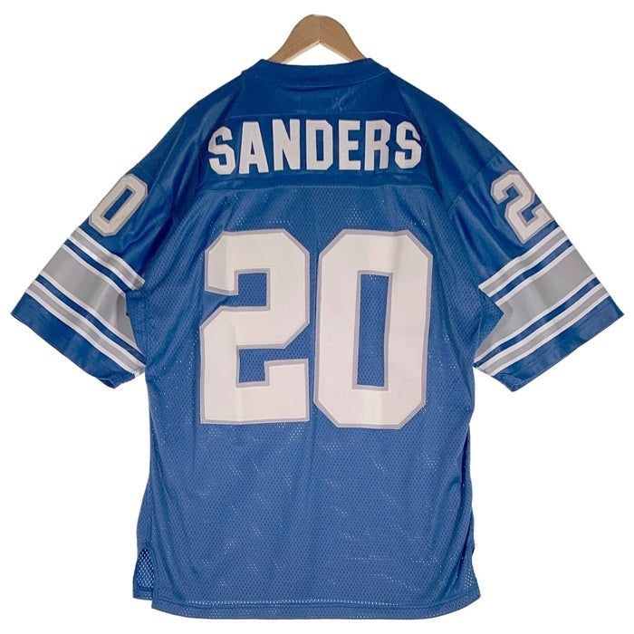 REEBOK リーボック Detroit Lions デトロイト ライオンズ 半袖 ゲームシャツ ライトブルー Size M 福生店
