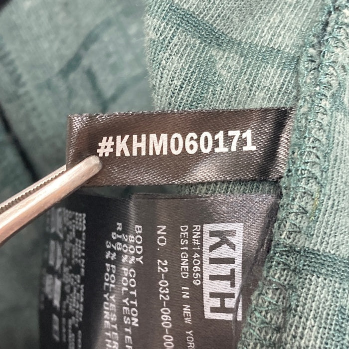 KITH キス エンボスロゴ パイル地 ショートパンツ グリーン Size M 瑞穂店