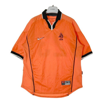 NIKE ナイキ オランダ代表 ユニフォーム 98/99 フランスW杯モデル ＃23 オレンジ sizeL 瑞穂店