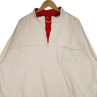 SUPREME シュプリーム 22AW Washed Half Zip Pullover ウォッシュドハーフジッププルオーバー スウェットトレーナー ホワイト Size L 福生店