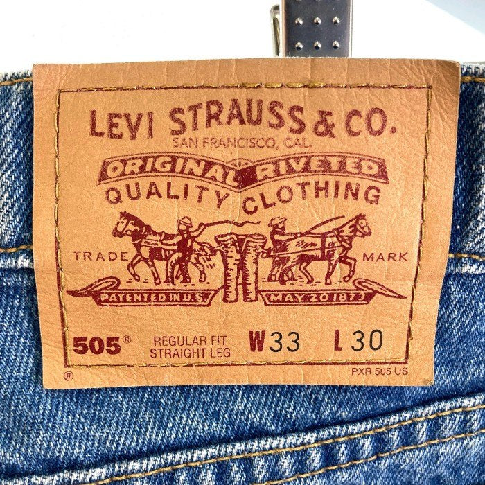 Levi's リーバイス 505-4891 カナダ製 デニムパンツ インディゴ sizeW33 瑞穂店