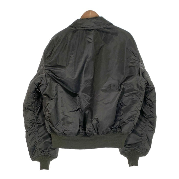 ALPHA アルファ CWU-45/P ナイロン フライトジャケット オリーブ 8405-00-1001-1519 USA製 Size XL 福生店