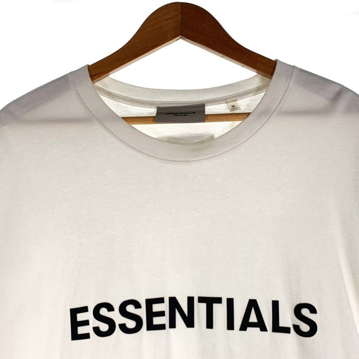 FOG ESSENTIALS エッセンシャルズ フロントラバープリント Tシャツ ホワイト Size M 福生店