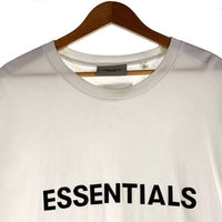 FOG ESSENTIALS エッセンシャルズ フロントラバープリント Tシャツ ホワイト Size M 福生店