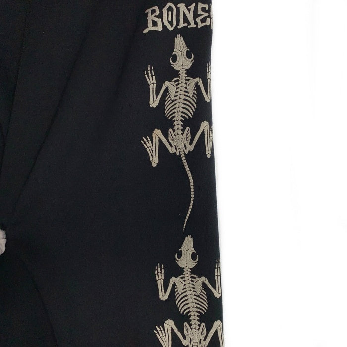 80's POWELL PERALTA パウエルペラルタ BONES リザード スウェットパンツ ブラック USA製 Size L 福生店