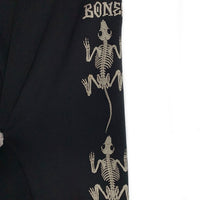 80's POWELL PERALTA パウエルペラルタ BONES リザード スウェットパンツ ブラック USA製 Size L 福生店