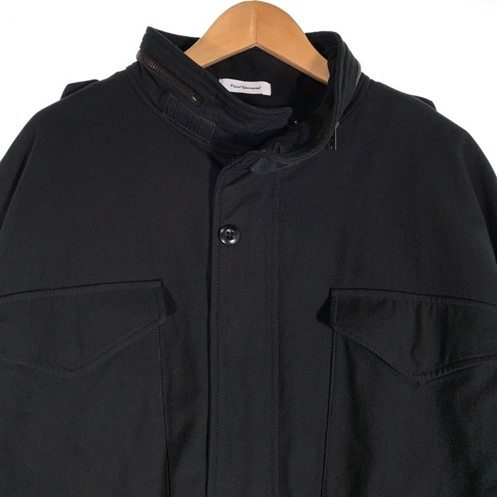 WTAPS ダブルタップス WMILL-65 JACKET.NYCO.SATIN ミリタリージャケット M-65型 ブラック BRDT-JKM01 Size 04 福生店