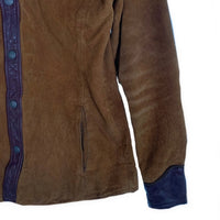 glamb グラム Western Leather JKT ウエスタンレザージャケット 羊革 ブラウン GB0418/JKT05 Size 0 福生店