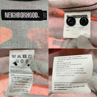 NEIGHBORHOOD ネイバーフッド 19SS VLONE ヴィーローン NHVL.LUMBERS/C-SHIRT LS ランバーチェックシャツ フレイムスカルプリント フランネル グリーン 191BEVLN-SHM01S Size L 福生店