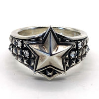 BLESS ブレス SV925 シルバー スターモチーフリング Size 19号 福生店