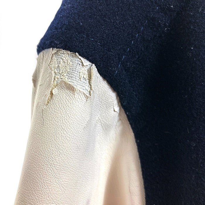 UNK NBA エヌビーエー キャバリアーズ 23 JAMES スタジャン ネイビーｘホワイト sizeL 瑞穂店