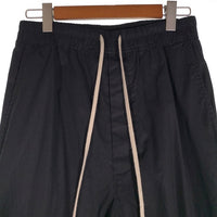 Rick Owens リックオウエンス 17SS ドローストリング サルエルパンツ ブラック コットン イーストランド RU17S9381-TE Size 48 福生店