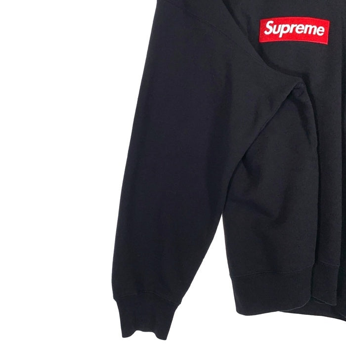 SUPREME シュプリーム 22AW Box Logo Crew Neck ボックス クルーネック スウェット ブラック カナダ製 Size XL 福生店