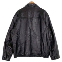 CHARLES KLEIN チャールズ クライン シングル レザージャケット ブラック Size XL 福生店