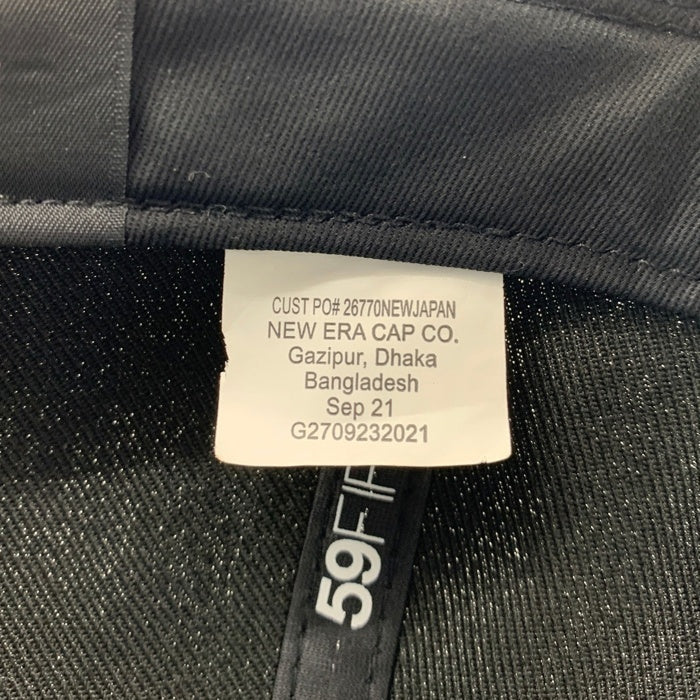 SUPREME シュプリーム 21AW NEW ERA ニューエラ 59FIFTY Undisputed Box Logo Cap ボックスロゴ ベースボールキャップ ブラック Size 7 3/8 (58.7cm) 福生店