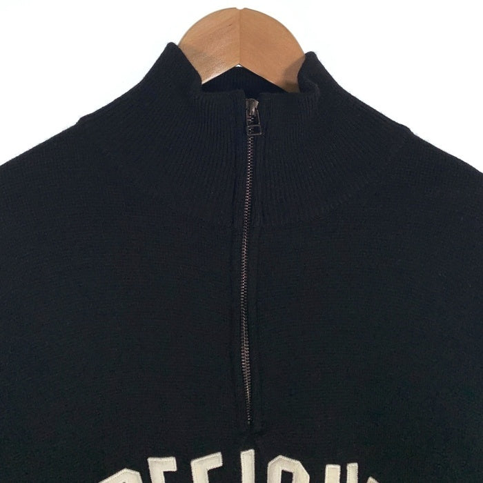 CORE FIGHTER コアファイター ハーフジップ ニット カーディガン ブラック Size XL 福生店