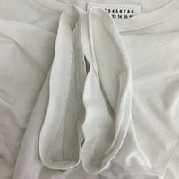 Maison Martin Margiela メゾンマルタンマルジェラ ⑩ クルーネックTシャツ ホワイト size48 瑞穂店