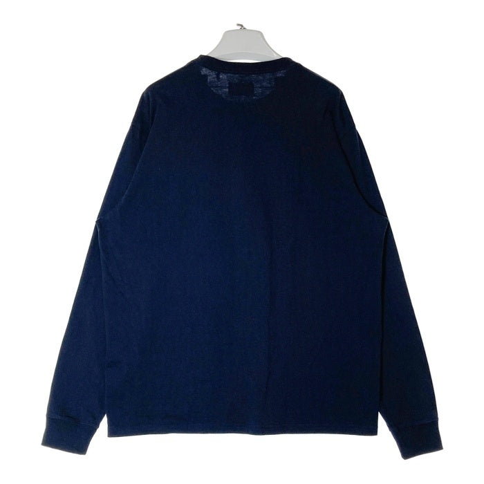 KITH キス TREATS Mosaic Rose L/S Tee モザイクローズ 長袖Tシャツ ネイビー sizeL 瑞穂店
