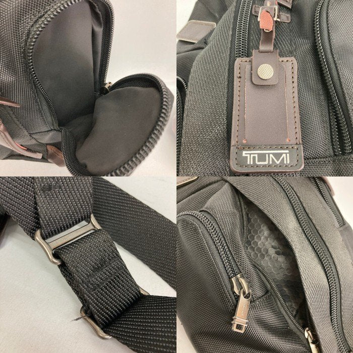 TUMI トゥミ 232318D Alpha Bravo Saratoga Sling ボディーバッグ ブラック 瑞穂店