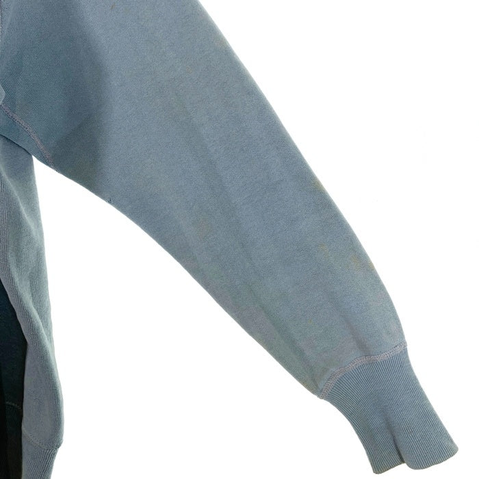 60's CALIFORNIA カリフォルニア カレッジプリント ラグランスリーブ スウェットトレーナー ライトブルー Size M 相当 福生店
