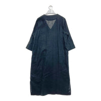 mao made マオメイド フロントボタンリネンワンピース ブラック sizeF 瑞穂店