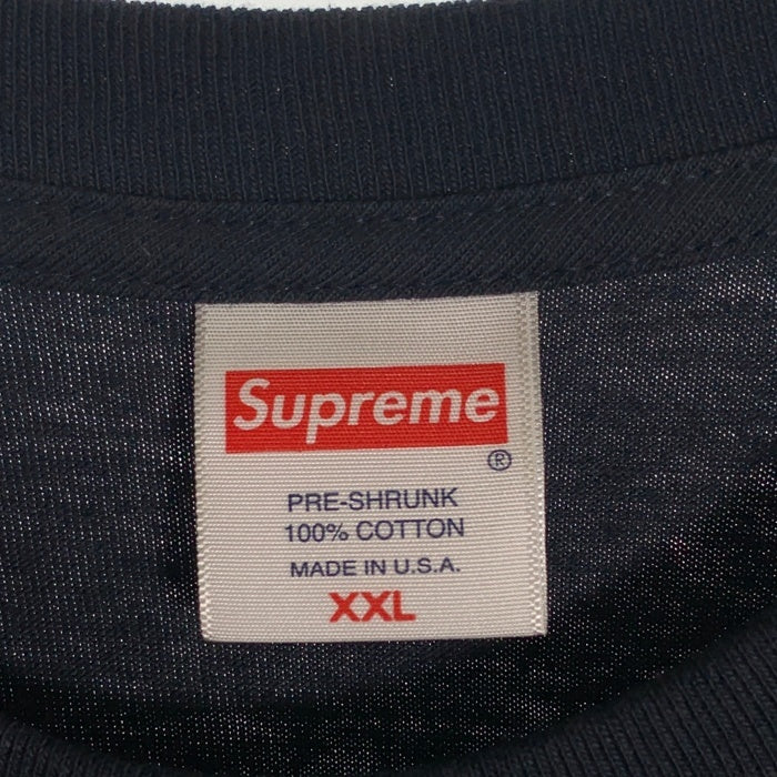 SUPREME シュプリーム 23AW Mont Blanc Tee モンブラン ロゴプリントTシャツ ネイビー Size XXL 福生店