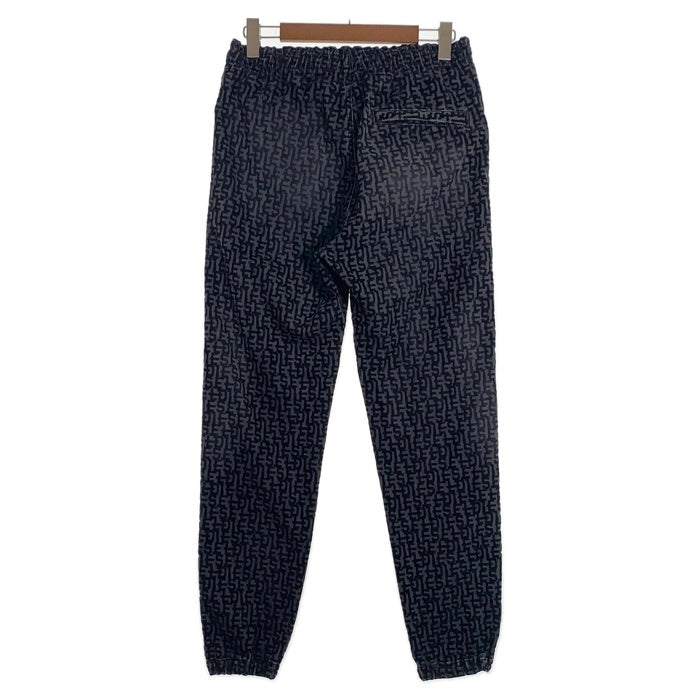 DIESEL ディーゼル 23AW D-UM-RIB-NE モノグラム スウェット パンツ ブラック チャコール Size S 福生店
