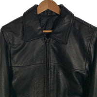 Mutimer Leather Jacket ジップアップ レザージャケット ブラック Size S 福生店