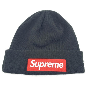 SUPREME シュプリーム 22AW New Era ニューエラ Box Logo Beanie ボックスロゴビーニー ブラック ニット帽 アクリル 福生店