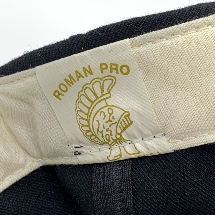 90's 40Acres 40エーカーズ 刺繡 6パネルキャップ スナップバック ブラック ROMAN USA製 スパイクリー 福生店